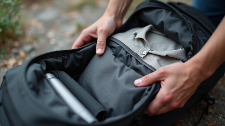 Bringing a Backpack on Spirit: The Official 18x14x8 Limit