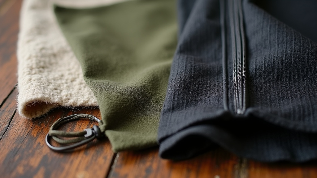 Evolution of duffel bag materials from wool to canvas and nylon fabric