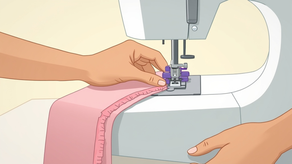 Fixing a wavy zipper on a tote bag using clips and proper tension