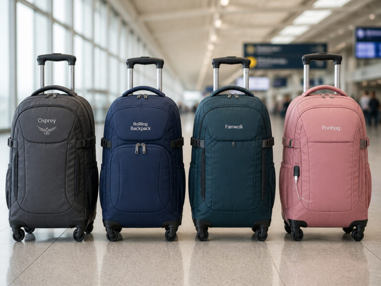 7 Best Carry On Backpacks with Wheels 2026