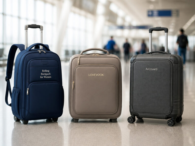 7 Best Carry On Bags for Women with Wheels 2026
