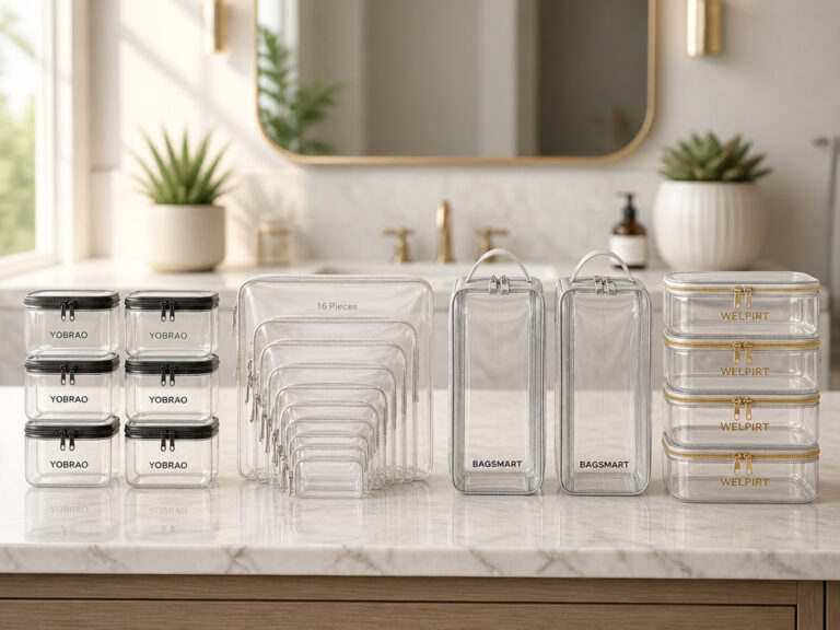 7 Best Clear Makeup Bags for 2026