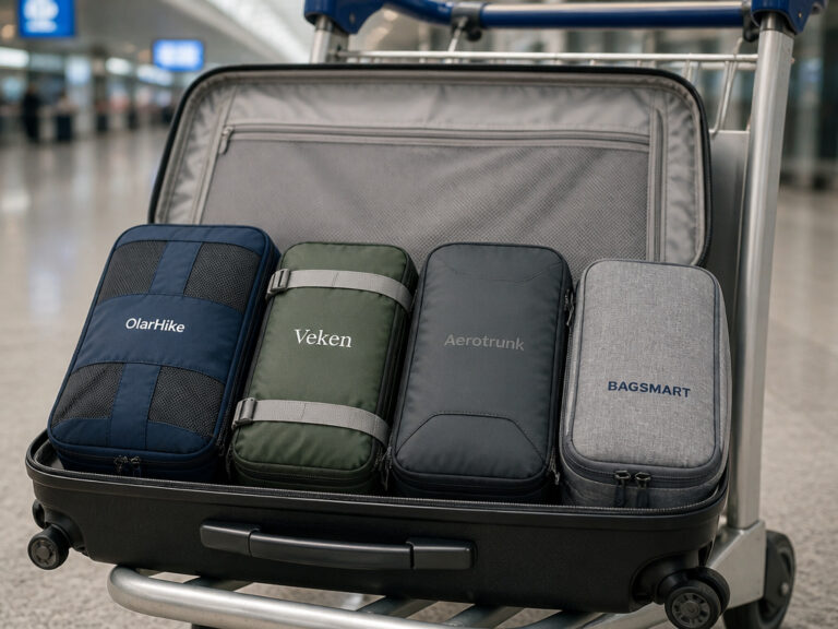 8 Best Compression Packing Cubes for Carry-On Luggage 2026