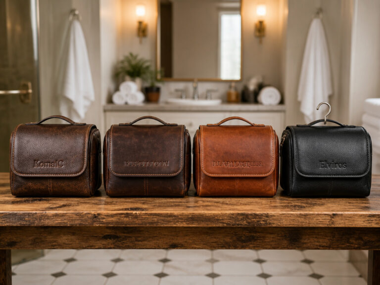 8 Best Leather Toiletry Bags of 2026