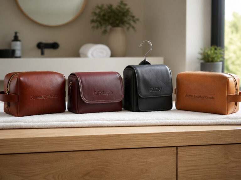 8 Best Leather Toiletry Bags for Men 2026
