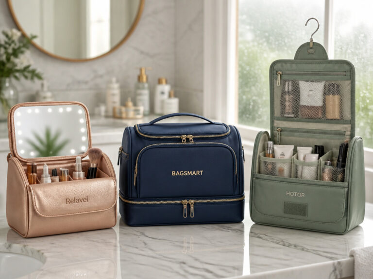 9 Best Makeup Bags with Compartments 2026