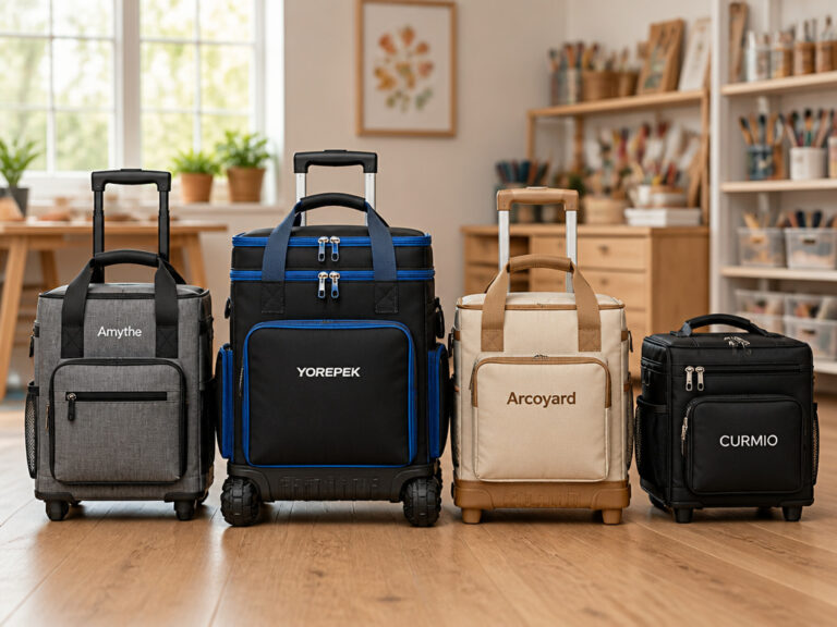 7 Best Rolling Craft Bags for 2026