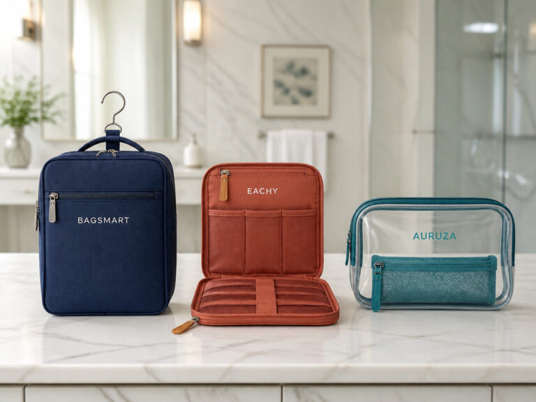 8 Best Travel Cosmetic Bags for Women 2026