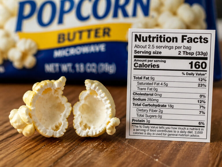 Calories in a Bag of Popcorn: Counts for Every Major Brand