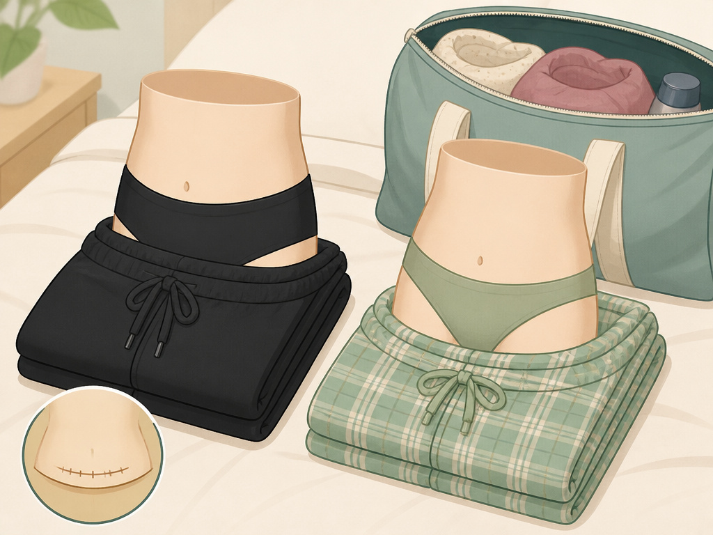 Packing differences for C-section versus vaginal delivery hospital bags
