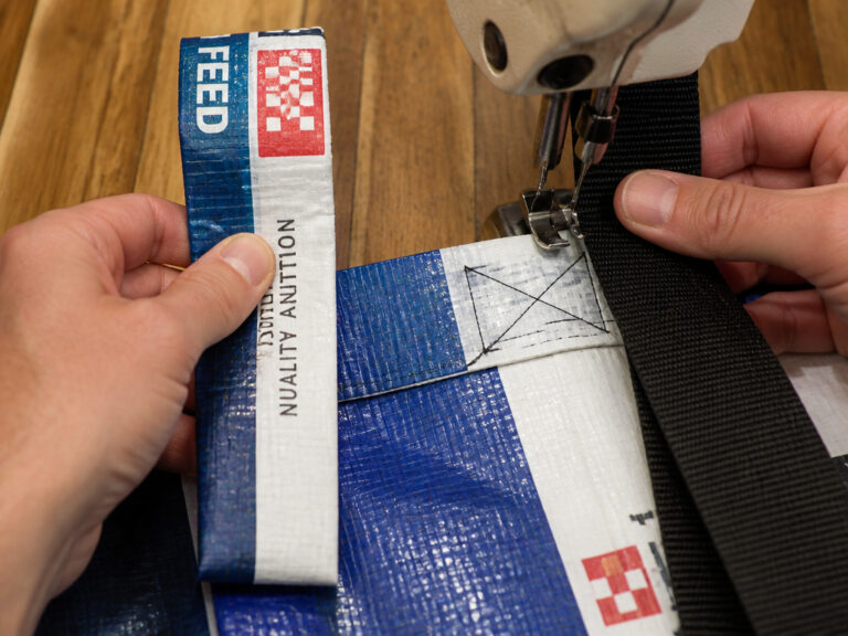 Make a Tote Bag from a Feed Bag with a Simple 3-Step Guide