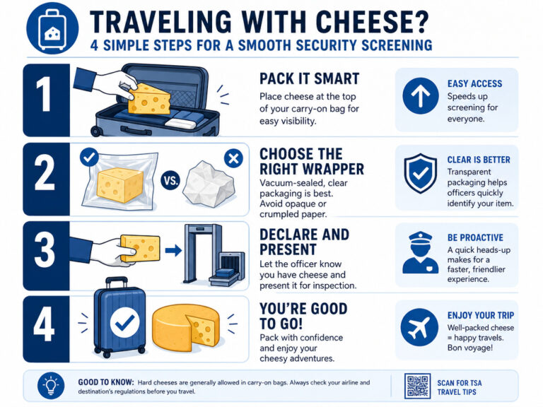 Cheese in Hand Luggage: Can I Take It? Rules for Travel