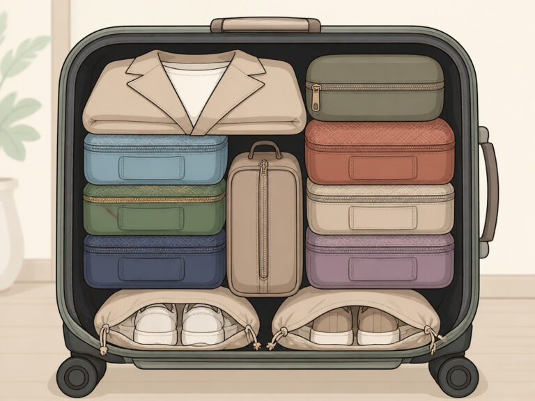 The Efficient Way to Pack a Suitcase: 5-4-3-2-1 & Cube Guide