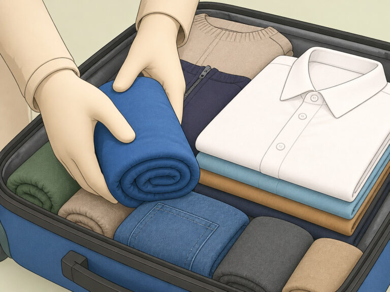 How to Pack a Suitcase with a Lot of Clothes | Maximize Space